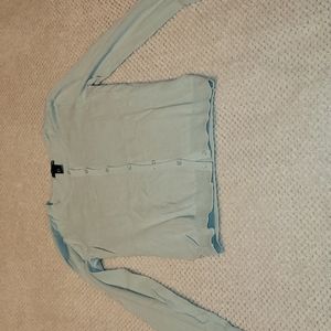 Light blue H&M button cardigan